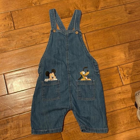 H&M Other - Mickey and Pluto overalls